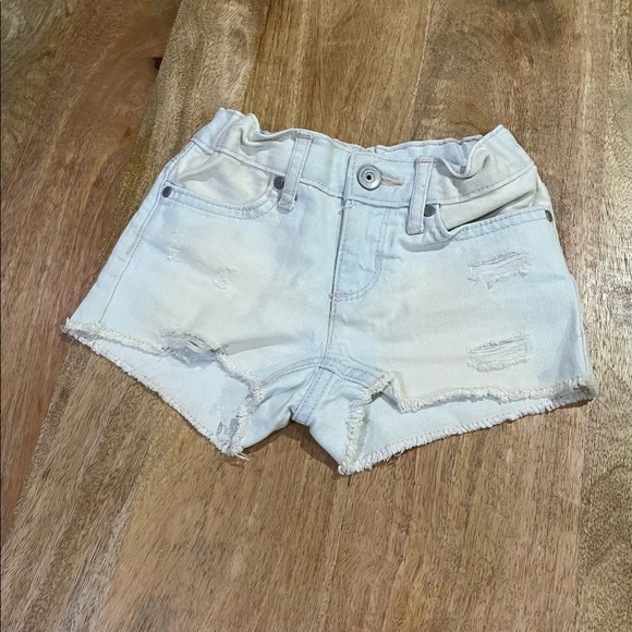 Children’s Place - Girls Distressed Shortie Shorts - Picture 2 of 4